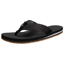 Herrensandalen Hannah Mica schwarz asphalt