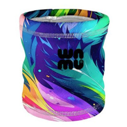 Kinder-Halswärmer WAMU Dark Purple mix1 MULTICOLORED