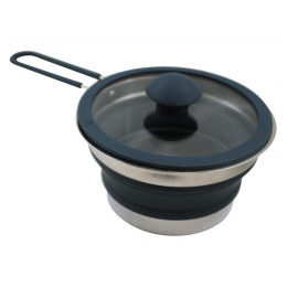 Kochtopf Vango Cuisine 1L Non-Stick Pot dunkelgrau Deep Grey