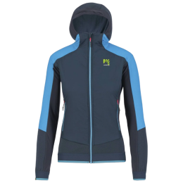 Damen-Winterjacke Karpos Alagna Plus Evo W Jacket blau/hellblau Midnight/Blue Atoll