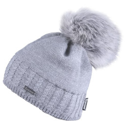 Damenmütze Sherpa Amber grau MelLightGray