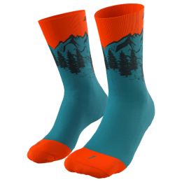 Socken Dynafit Stay Fast Sk blau/orange storm blue/4560