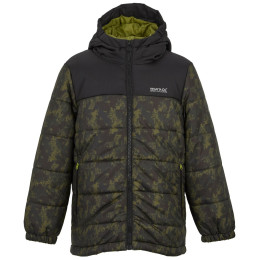 Kinder Winterjacke Regatta Lofthouse Black/Distress Camo khaki/schwarz Black/Distress Camo
