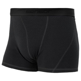 Herrenshorts Sensor Double Face Merino Wool schwarz Black