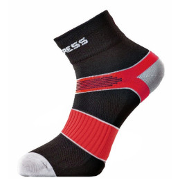 Socken Progress Cycling 8CE Cycling schwarz/rot Black/Red