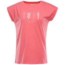 Damen-T-Shirt Alpine Pro Omba 2 rot calypso coral