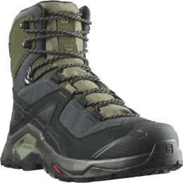 Herrenschuhe Salomon Quest Element Gore-Tex schwarz/grün Black