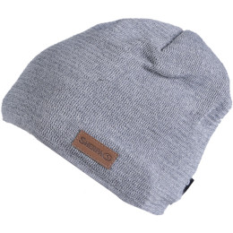 Herrenmütze Sherpa Janus Merino hellgrau mel light grey