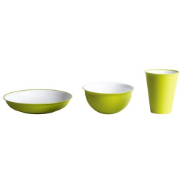 Geschirrset Omada Sanaliving Set 3pcs grün Verdemel