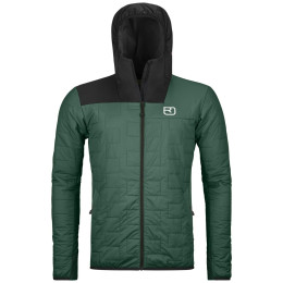 Herrenjacke Ortovox Swisswool Piz Badus Jacket M dunkelgrün dark pacific