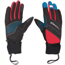 Handschuhe Camp G Comp Evo schwarz Black / Red / Light blue