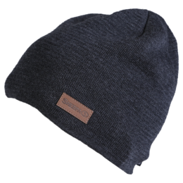 Herrenmütze Sherpa Janus Merino dunkelgrau mel dark grey