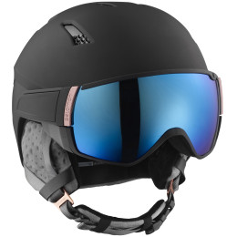 Skihelm Salomon Mirage Black schwarz Black(PantoneTapShoe)