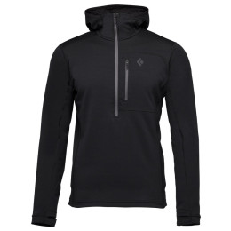 Herren-Sweatshirt Black Diamond Coefficient QZ Hoody schwarz Black