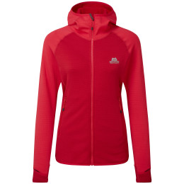 Damen-Sweatshirt Mountain Equipment W's Eclipse Hooded Jacket rot Molten Red/Capsicum