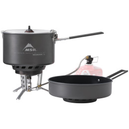 Gaskocher MSR WindBurner Stove System Combo grau