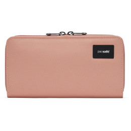 Geldbeutel Pacsafe RFIDsafe Continental Wallet rosa rose