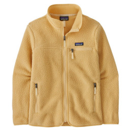 Damen-Sweatshirt Patagonia W's Retro Pile Jkt gelb Beeswax Tan