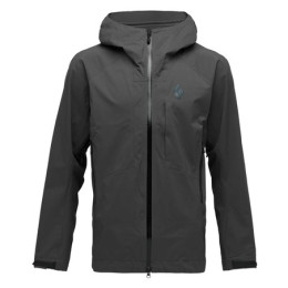 Herrenjacke Black Diamond M Highline Stretch Shell grau Anthracite (0001)