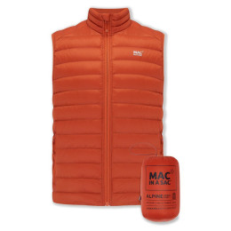 Herrenweste MAC IN A SAC Alpine Down Gilet (Sack) orange Burnt Orange