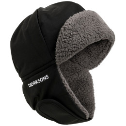 Kindermütze Didriksons Biggles Cap 7 schwarz Black