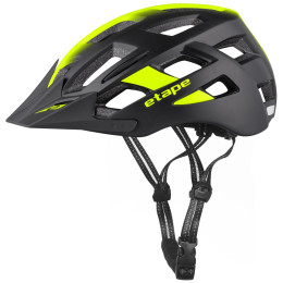 Helm Etape Virt Light schwarz/gelb Black / Yellow Floo Mat