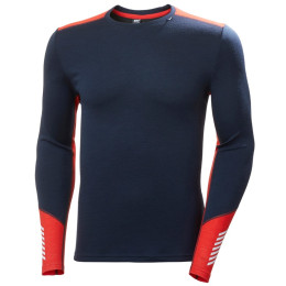 Herren-Funktionsshirt Helly Hansen Lifa Merino Midweight Crew dunkelblau Navy