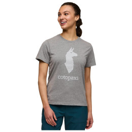 Damen-T-Shirt Cotopaxi Cotopaxi Llama T-Shirt grau Heather Grey