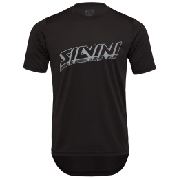 Herren Radtrikot Silvini Denno schwarz charcoal