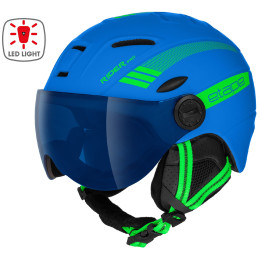 Kinder Skihelm Etape Rider Pro Light blau/grün