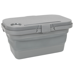 Faltschüssel mit Deckel Bo-Camp Foldable box with table top 17ltr