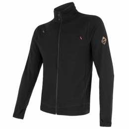 Herren-Sweatshirt Sensor Merino Upper schwarz Black