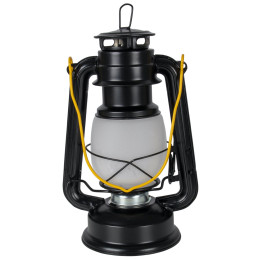 Laterne Bo-Camp Hurricane schwarz Black/Yellow