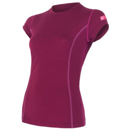 Damen-T-Shirt Sensor Merino Wool Active kr.r.