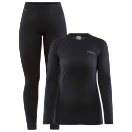 Damenset Craft Core Warm Baselayer schwarz Black