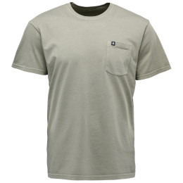 Herren-T-Shirt Black Diamond M Patch Short SS Pocket Tee