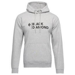 Herren-Sweatshirt Black Diamond M Mini Stacked Po Hoody grau Nickel Heather (1014)
