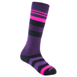 Socken Sensor Slope Merino lila/schwarz Černá/Růžová/Fialová
