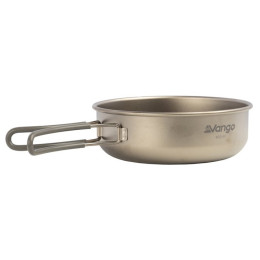 Schüssel Vango Titanium Bowl 600ml silber Titanium