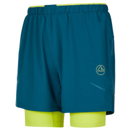 Herrenshorts La Sportiva Trail Bite Short M blau Storm Blue/Lime Punch