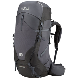 Wanderrucksack Rab Exion 55 grau Anthracite/Graphene