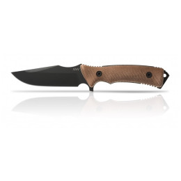 Messer Acta non verba M311 Spelter DLC/Black/Coyote schwarz Black/Black