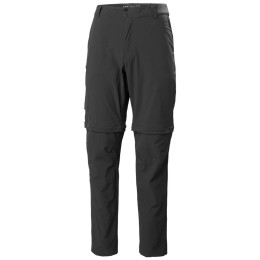 Herrenhose Helly Hansen Brono Softshell Zip Off Pant grau Ebony