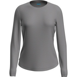 Damen-Funktionsshirt Icebreaker W Mer 125 Cool-Lite Sphere III LS Tee grau Metro Heather