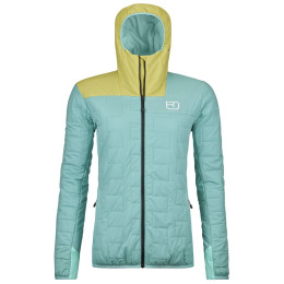 Damenjacke Ortovox Swisswool Piz Badus Jacket W blau ice waterfall