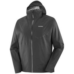Herrenjacke Salomon Bonatti Waterproof Jacket M schwarz Deep Black
