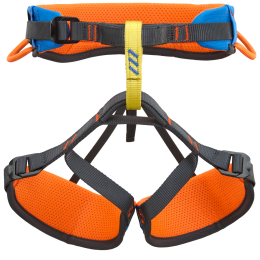 Kinder Klettergurt Climbing Technology Dyno blau Electric Blue / Orange / Anthracite