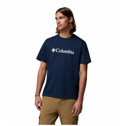 Herren-T-Shirt Columbia CSC Basic Logo™ Tee dunkelblau Collegiate Navy, Gem Columbia