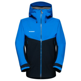 Herrenjacke Mammut Crater HS Hooded Jacket M dunkelblau marine-ice