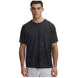 Herren-T-Shirt Under Armour M Tech Fade SS grau Anthracite / Black / Black